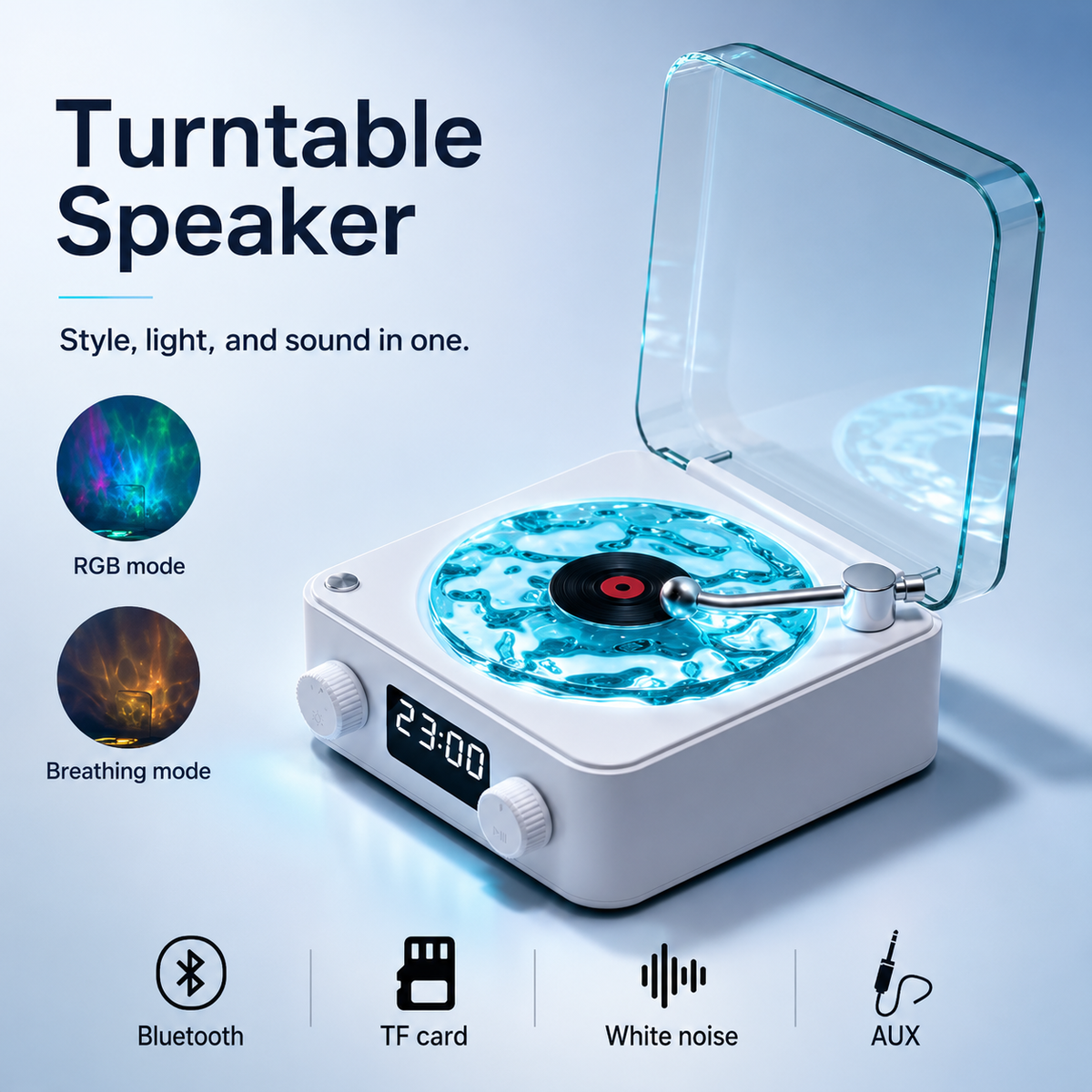 WAVES retro Bluetooth speaker lifestyle