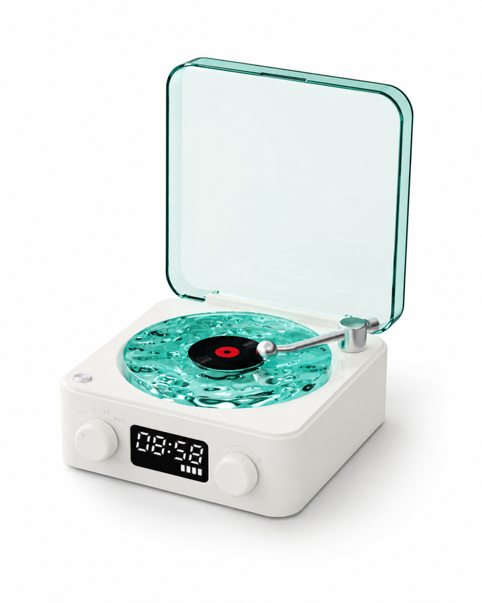 Aqua white WAVES speaker