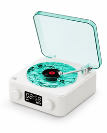 Mini Retro Vinyl - White