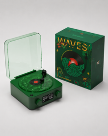 Mini Retro Vinyl - Green